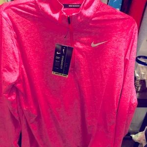 Nike running top bright pink brand new